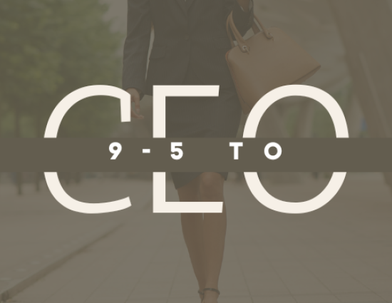 9-5 to CEO logo